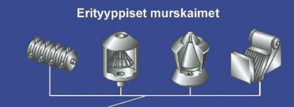 Murskaus ja jauhaminen